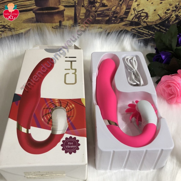 Dương Vật Giả Đa Năng Cao Cấp CHI Quạt Massage Điểm G